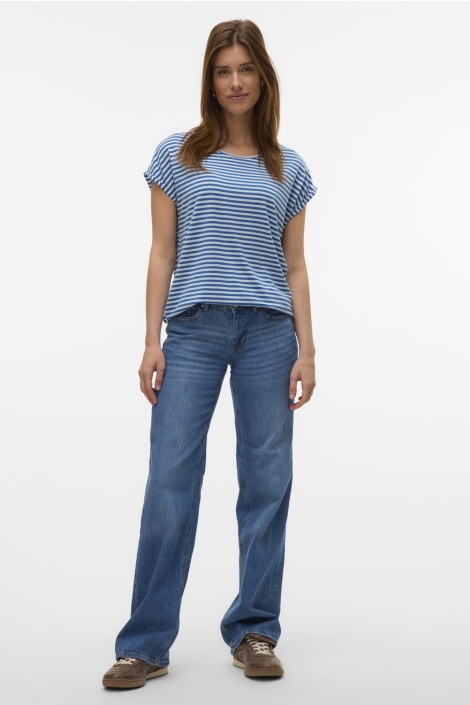 Vero Moda vmava ss top stripe ga jrs noos